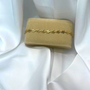 Gold Flower bracelet